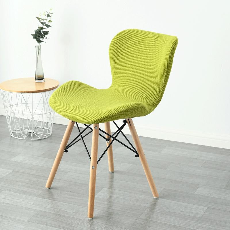 1 /2 /4 /6pcs Curved Butterfly Chair Cover Spandex Dining Stool Chair Slipcover Funda Silla Asiento Stretch Washable Seat Covers