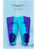 Unisex Silikon Kurze Schwimmflossen für Freistil und Brustschwimmen – Leichte Trainingsausrüstung für Erwachsene und Kinder.