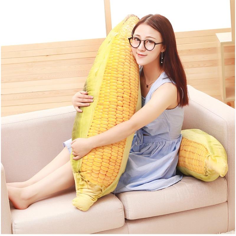 Simulated Corn Doll Creative Cushion Vegetable Plush Toy Children'S Dance Props Simulated Vegetable Dance Corn