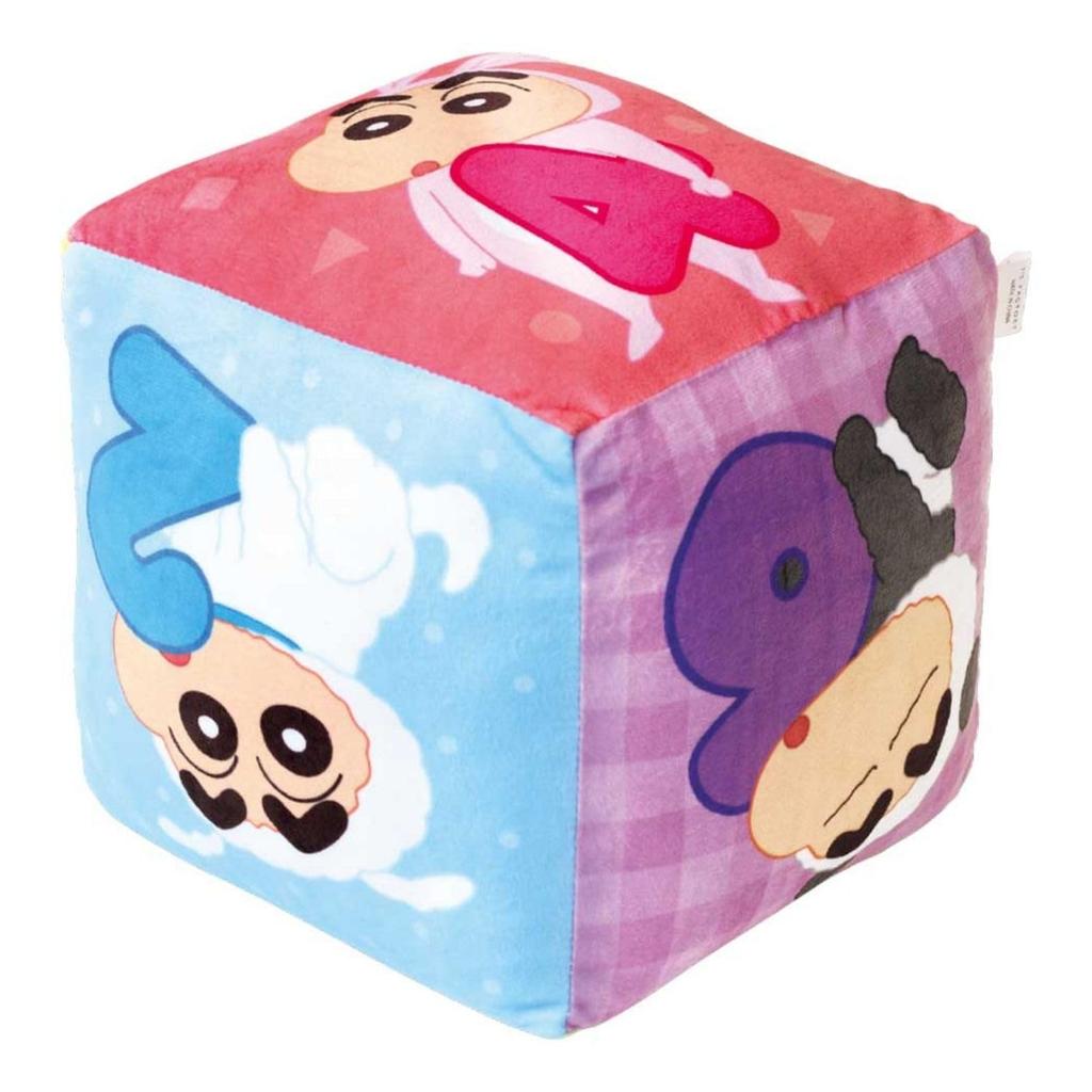 Tees Factory Crayon Shin-chan Dice Cushion, Transforming Shin-chan, Approx. H200xW200xD200mm, KS-5529229HS