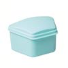 Portable Plastic Cases Denture Box Oral Cavity Cleaning Denture Storage Case Mini Tooth Clean Sanitary Drainable Storage Box