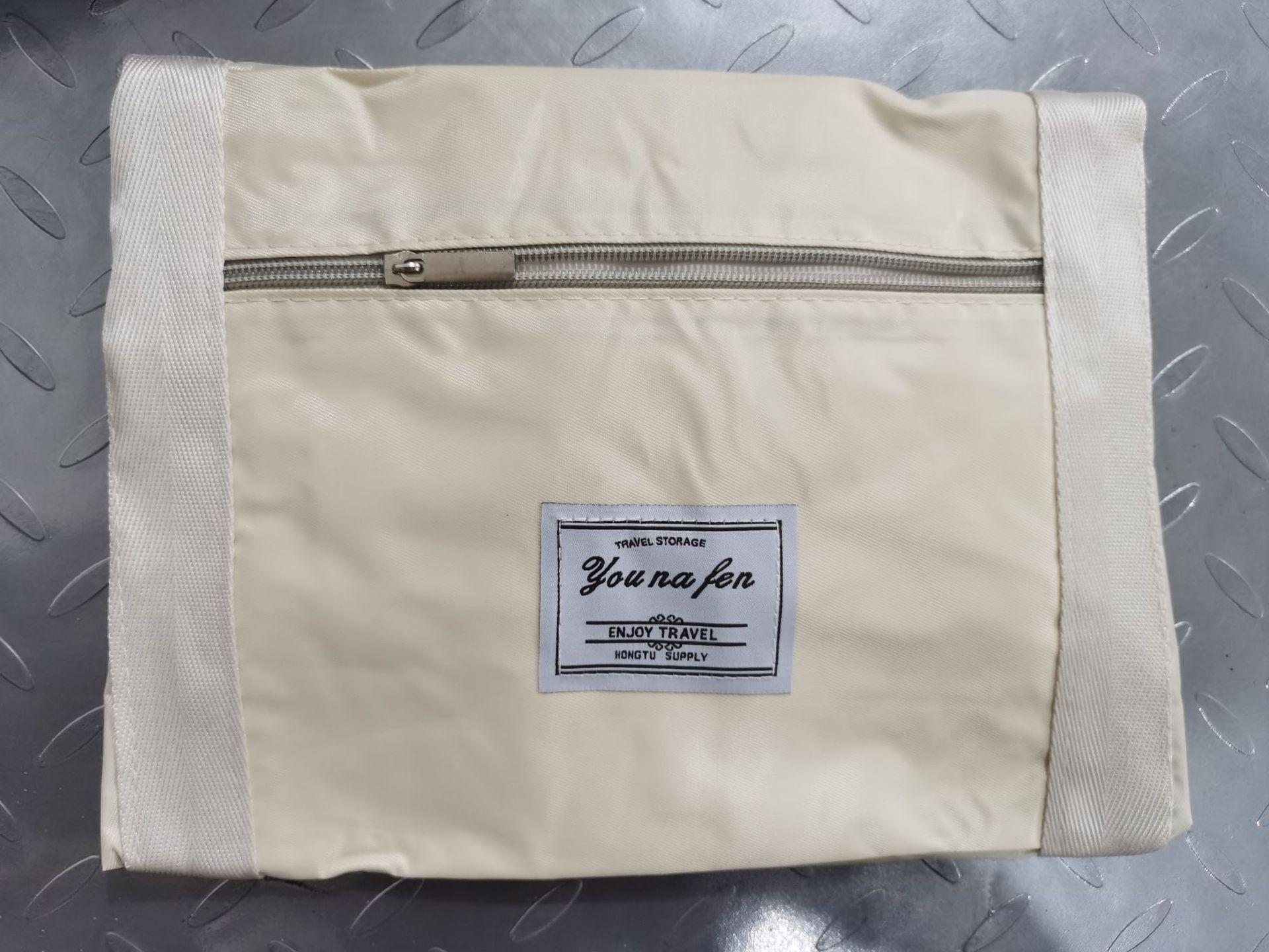 

Велика місткість дорожня сумка для зберігання одягу та ковдр, твілова тканина Оксфорд, ручна сумка для багажу. Small 35*29*14 бежевий