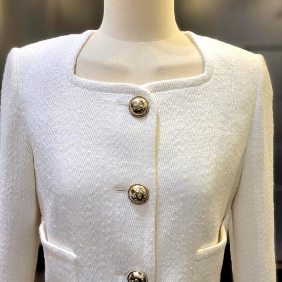 Women's Square Neck Short Jacket