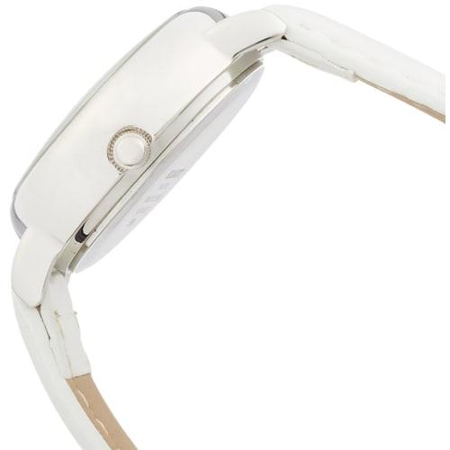 Citizen Q&Q Analogové hodinky Hello Kitty s koženým řemínkem, bílé, HK07-131, dámské