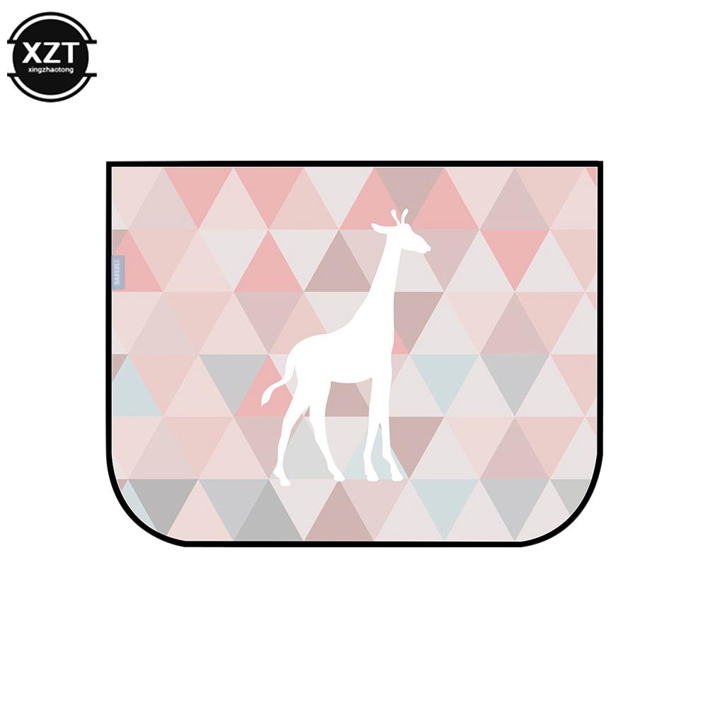 Car Magnetic Curtain In The Car Window Sunshade Cover Cartoon Universal Side Window Sunshade UV Protection For Kid Baby Children