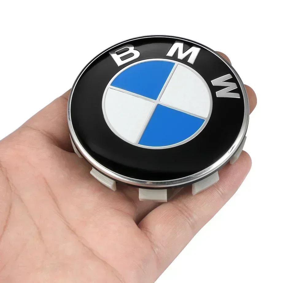 Pro BMW E36 E46 E53 E90 E60 E61 E93 E87 X3 X5 F30 F20 F10 G30 Příslušenství 4ks 56/68mm Krytka středu kola auta Kryty ráfku