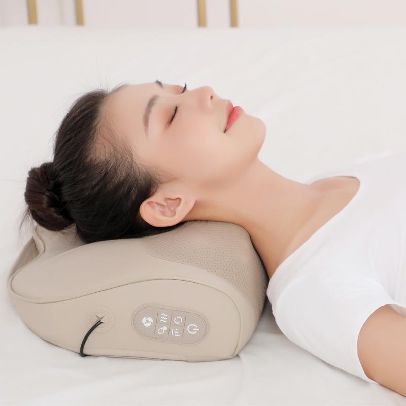 Vollkörper-Heizkissen mit Massagefunktion für Nacken, Wirbelsäule, Taille und Rücken