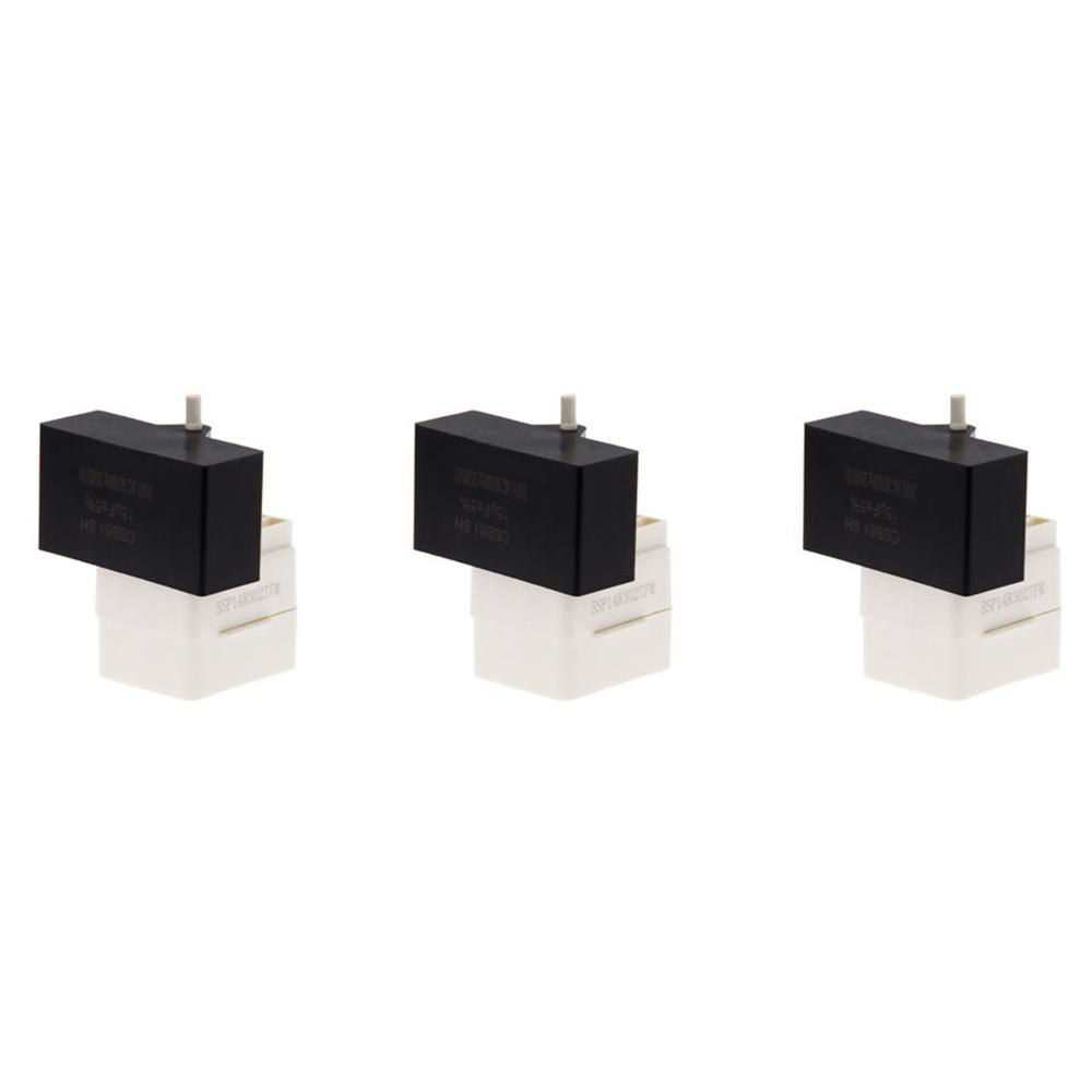 

3 x W10613606 Refrigerator Compressor Start Relay Overload Capacitor 67005560