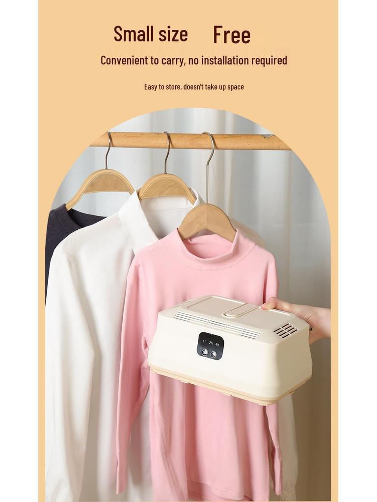 Portable Household Clothes Dryer and Ironing Wardrobe