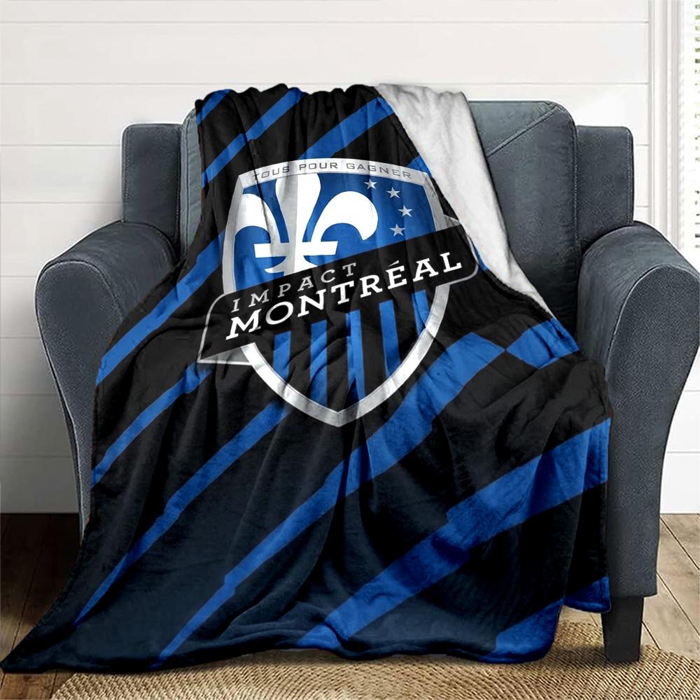 CF Montréal Druck Flanelldecke Hohe Qualität Warm Bequem Decke für Alle Jahreszeiten Perfekt für Geschenke Heimdekoration