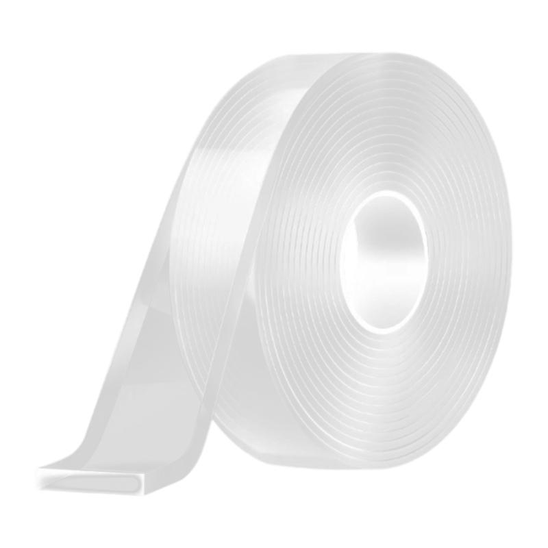 30mm Width Recyclable Washable Double Sided Fine Tape Cuttable Easy Removal Strong Adhesion for Home Deck Applications