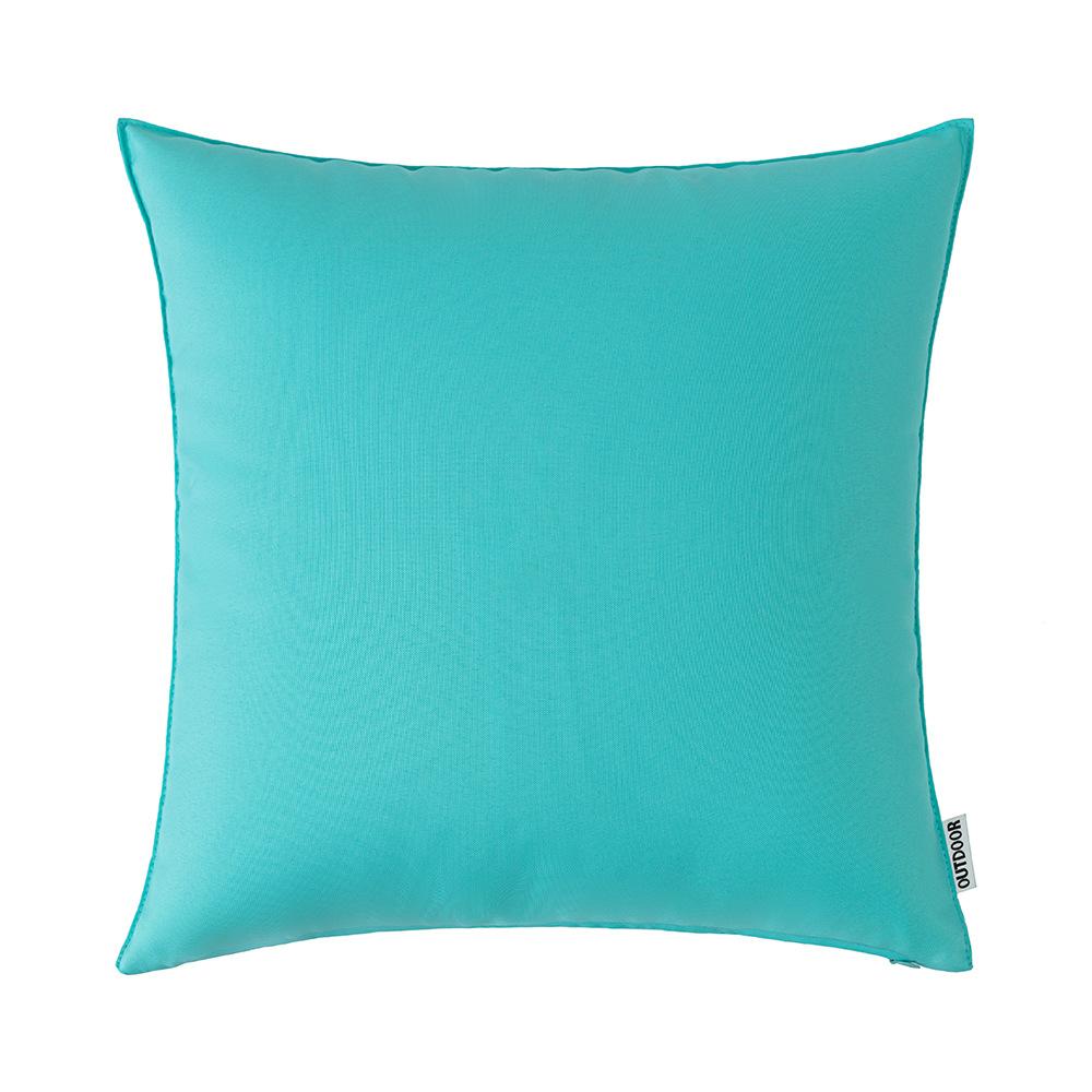Outdoor Waterproof Pillow Case Ins Style Modern Simple Solid Color Cushion Pillow Backrest Pillow Case