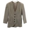 Miss Chloe Made In Japan Wool No Color Jacket 38 Gray Women Used