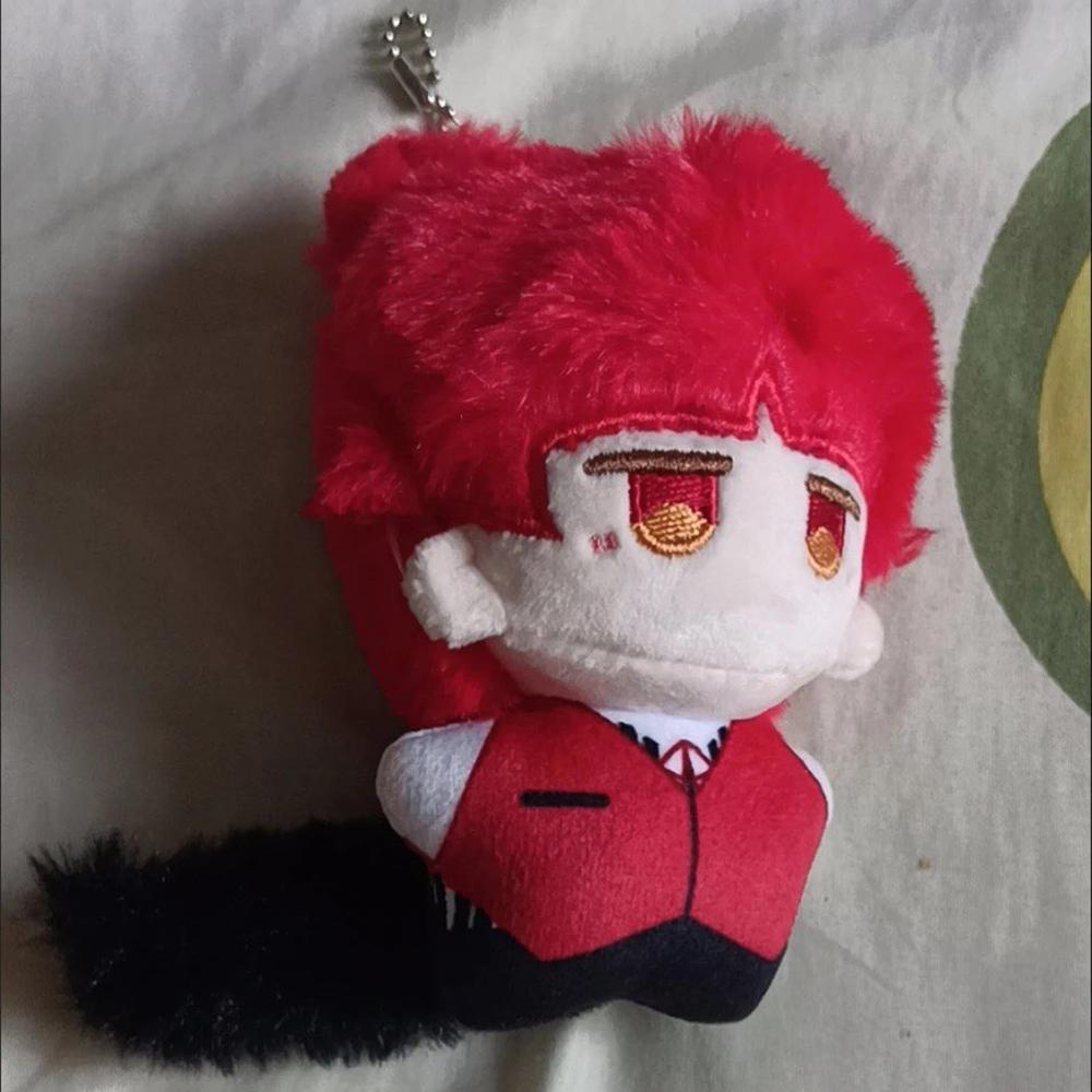 10Cm Iruma-Kun Plush Toy With Tail Starfish Body Welcome To Demon School Stuffed Doll Pendant Xmas Keychain Dolls Birthday Gift