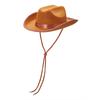 Cowboyhoeden voor Meisjes en Jongens, Brede Rand, Western Cowgirl Hoed met Verstelbaar Bandje, Kostuumaccessoires