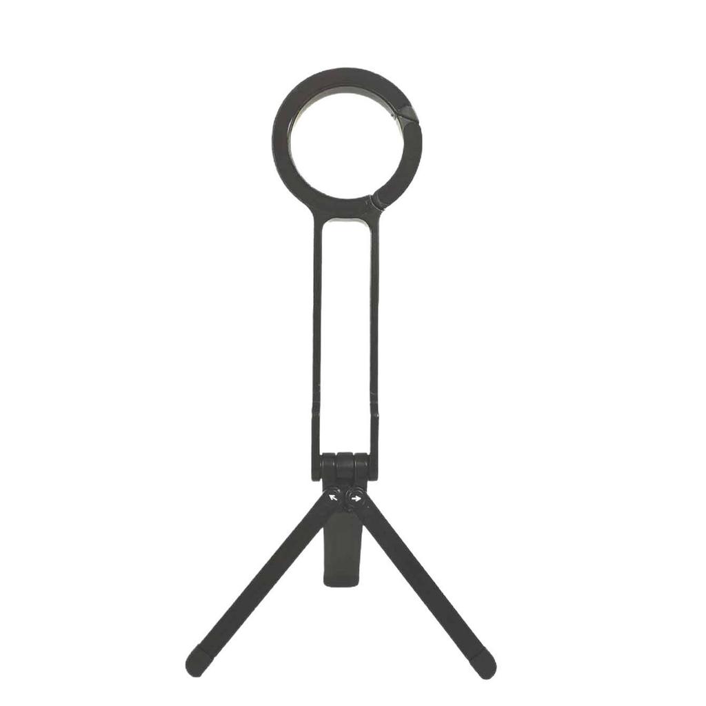 Multifunctional Magnetic Phone Holder: Desktop, Outdoor, Carabiner, Metal Tripod