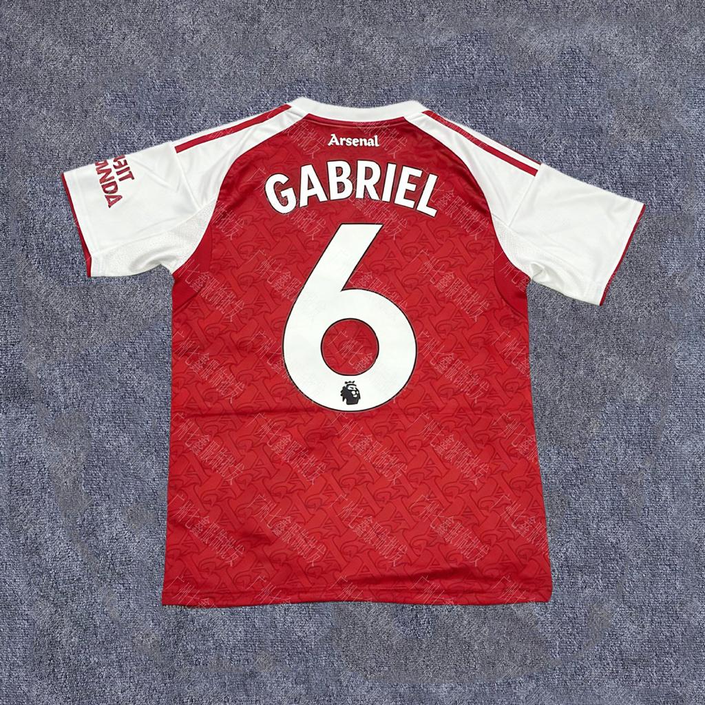 Cross-border Delivery 242526 Arsenal Short-sleeved Jersey, Star Number, Quality Printing Number, Spot Size T-shirt, Rest Assured To Shoot
