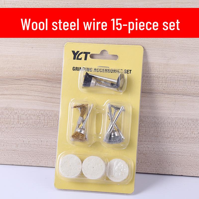 Jade Mini Electric Grinder Set: Grinding & Polishing Accessories