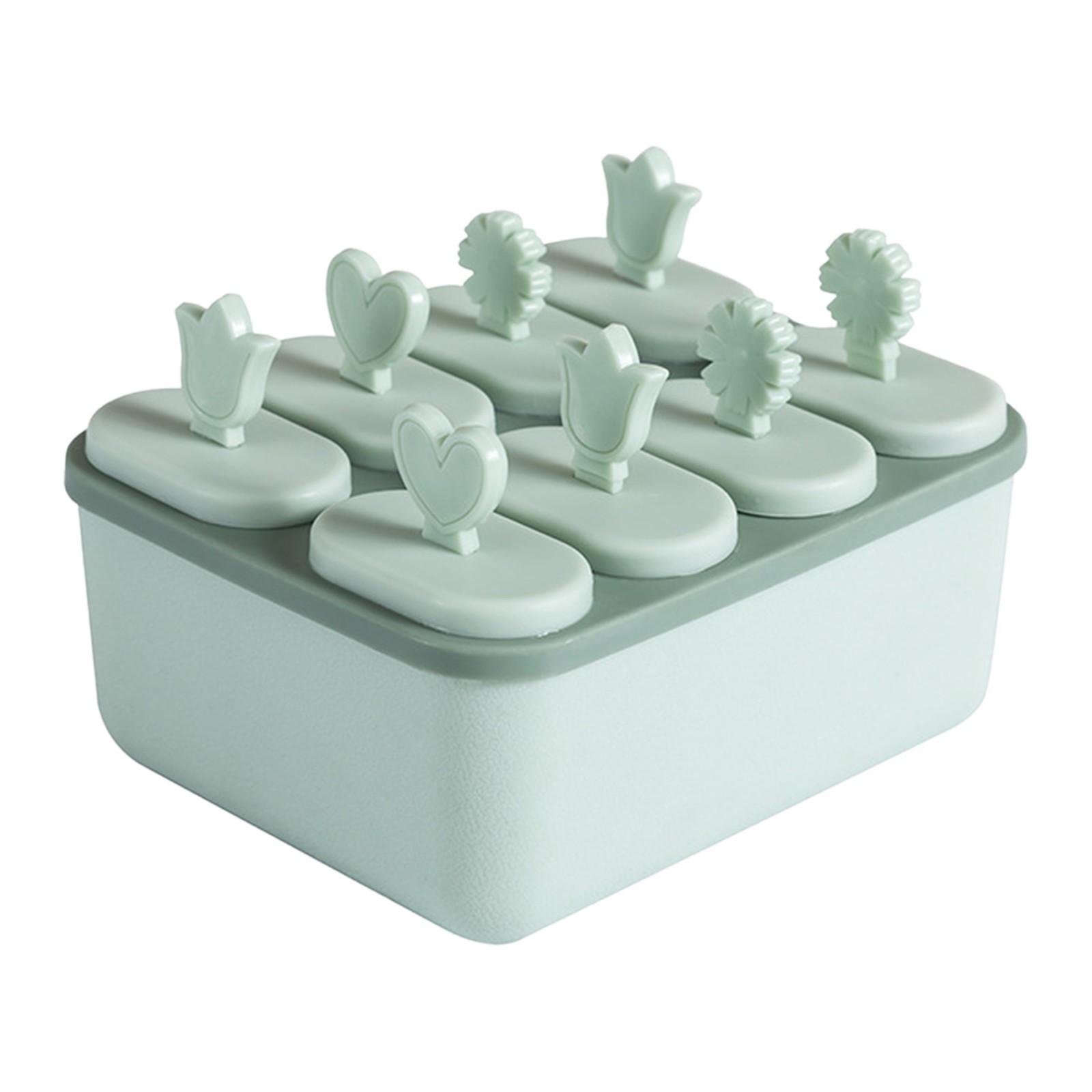 

Nikitas Лето DIY покрытая 8-решетчатая коробка для мороженого Самодельное мороженое со льдом One Size зелёный