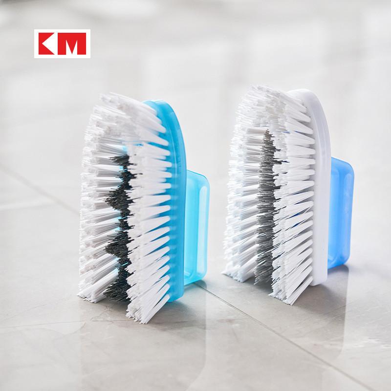 Plastic Floor Multifunctional Brush For Bathroom Tile Grout Cleaning And Drain Scrub