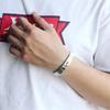 Verstellbares Silikon-Metall-Schnitzerei Fußball-Armband Weltmeisterschaft Sportarmband Unisex Fan-Souvenir