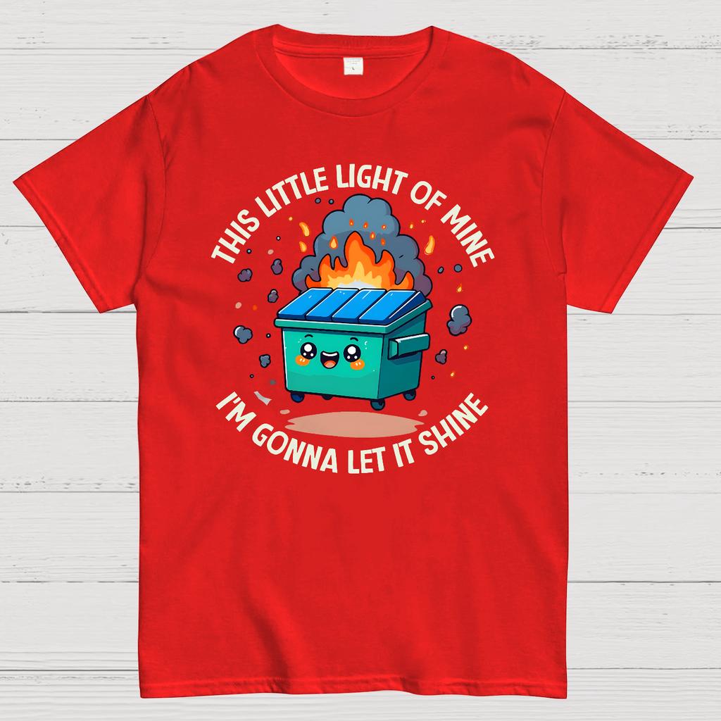 This Little Light Of Mine Cotton Summer Casual Cool Loose T-Shirt