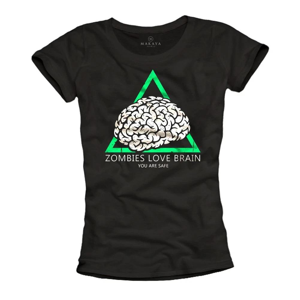 Cool Zombie T-Shirt Women Ladies Top - Walking Dead Daryl Dixon Funny Funny- M