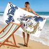 Personalisierbares Diddl-Print Strandtuch, Großes Weiches Schnelltrocknendes Handtuch für Strand Camping Schwimmen_xia