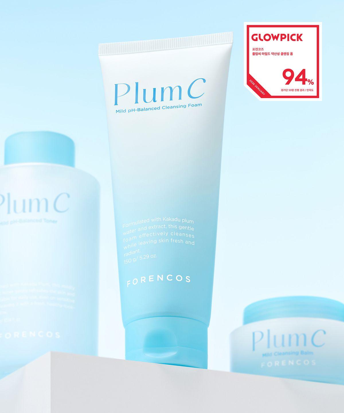 Plum Seed Mild Acidic Cleansing Foam