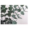 Eucalyptus Stem Decor 24 Leaves Plastic Iron Wire Artificial Fake Faux Eucalyptus Stem for Home Party Wedding Decoration