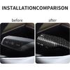 Steering Lever Cover for Model 3 Model Y 2017-2024, Matt Carbon Fiber Pattern