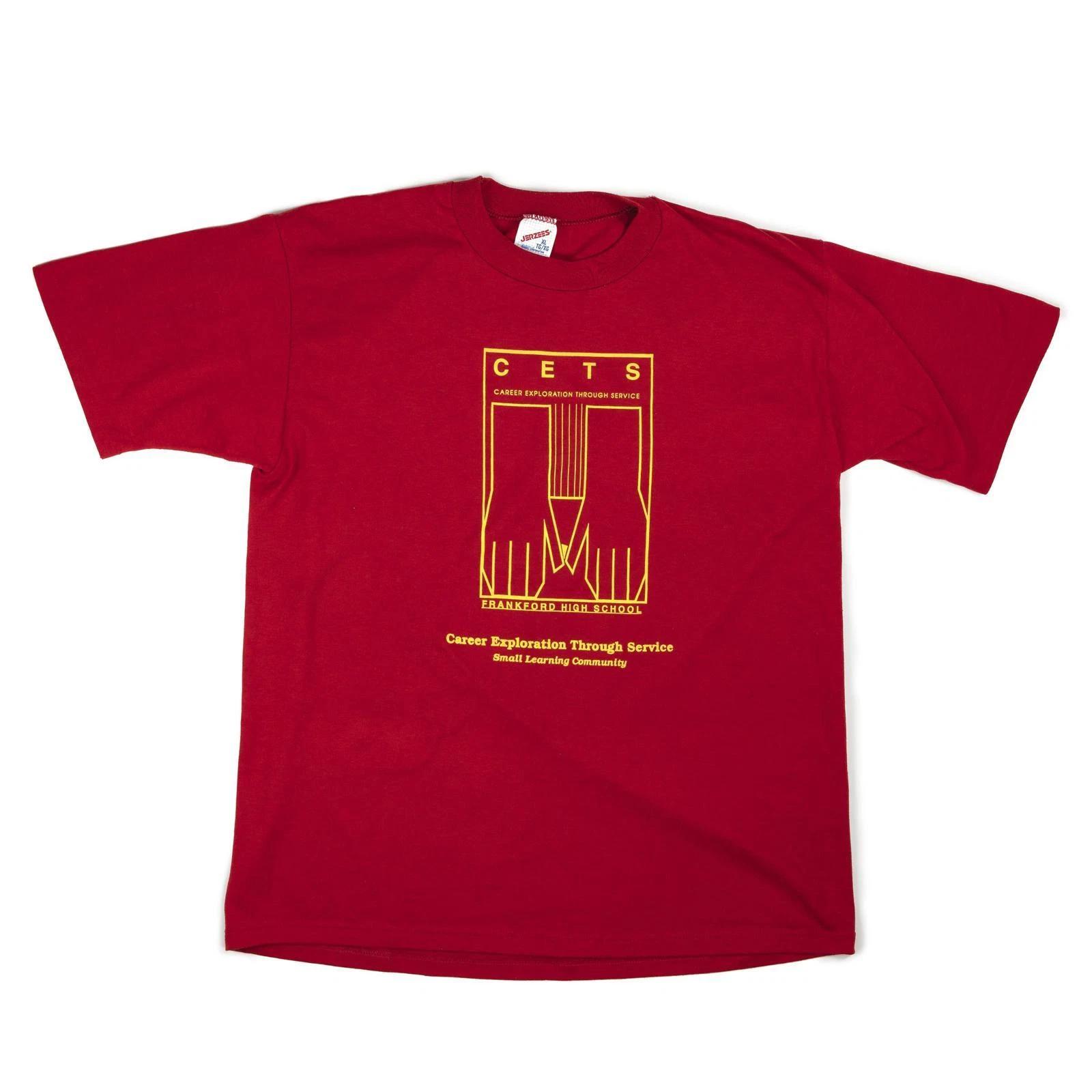 Vintage 1980 s Career Exploration High School Tee shirt M