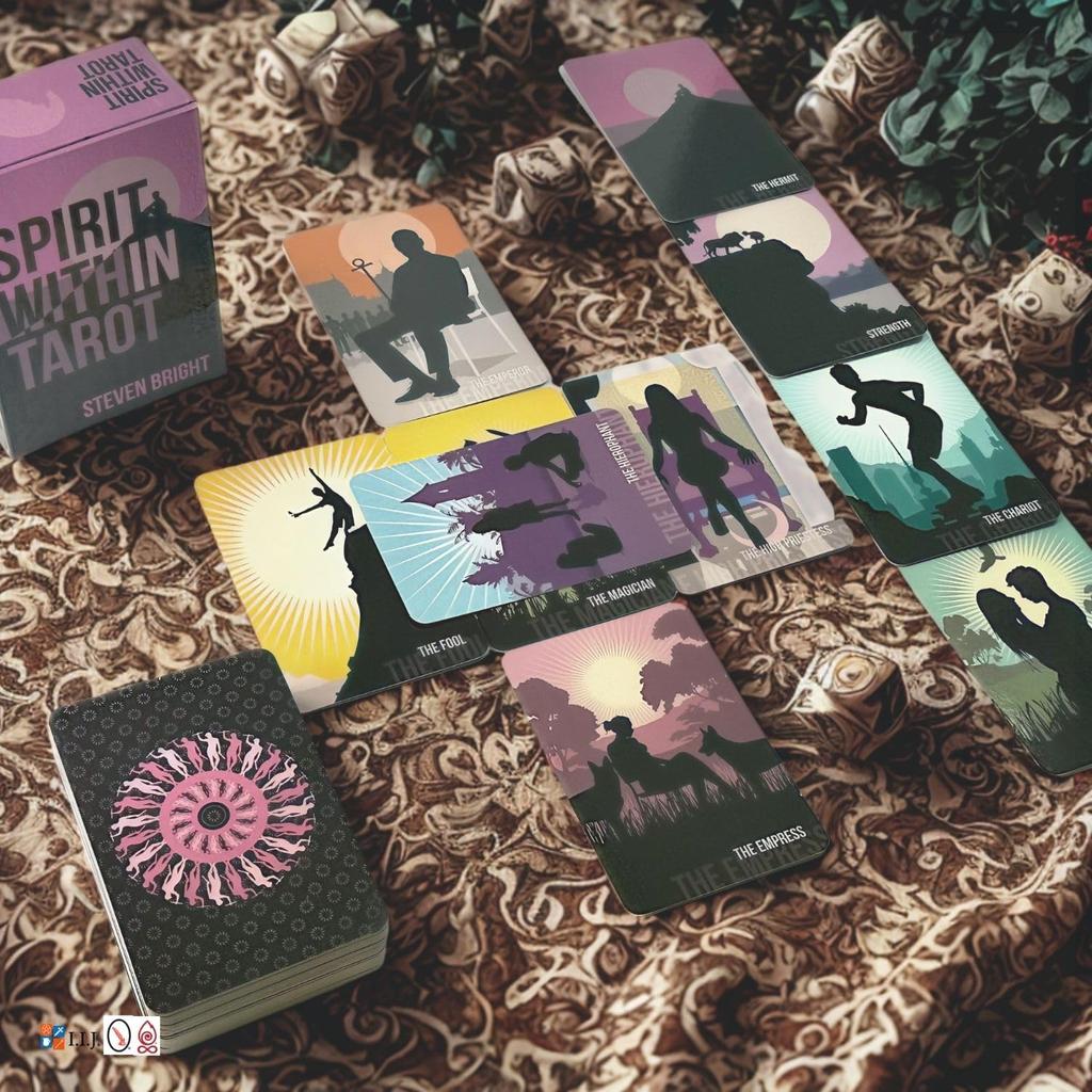 I.I.J. Spirit Within Tarot, Waite Edition, 78 Cards, Tarot Reading, with Japanese Instructions, Authentic Product