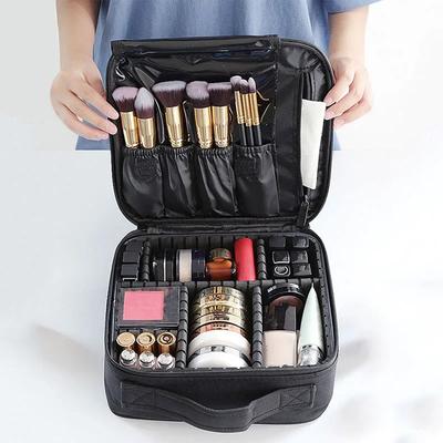 Large Capacity Makeup Bag, Professional Makeup Artist's Handheld Storage Bag, Versatile, A Good Helper for Travel Storage
