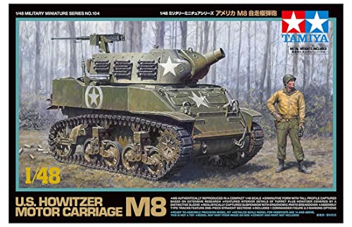 TAMIYA 1/48 U.S. Howitzer Motor Carriage M8 TAM326