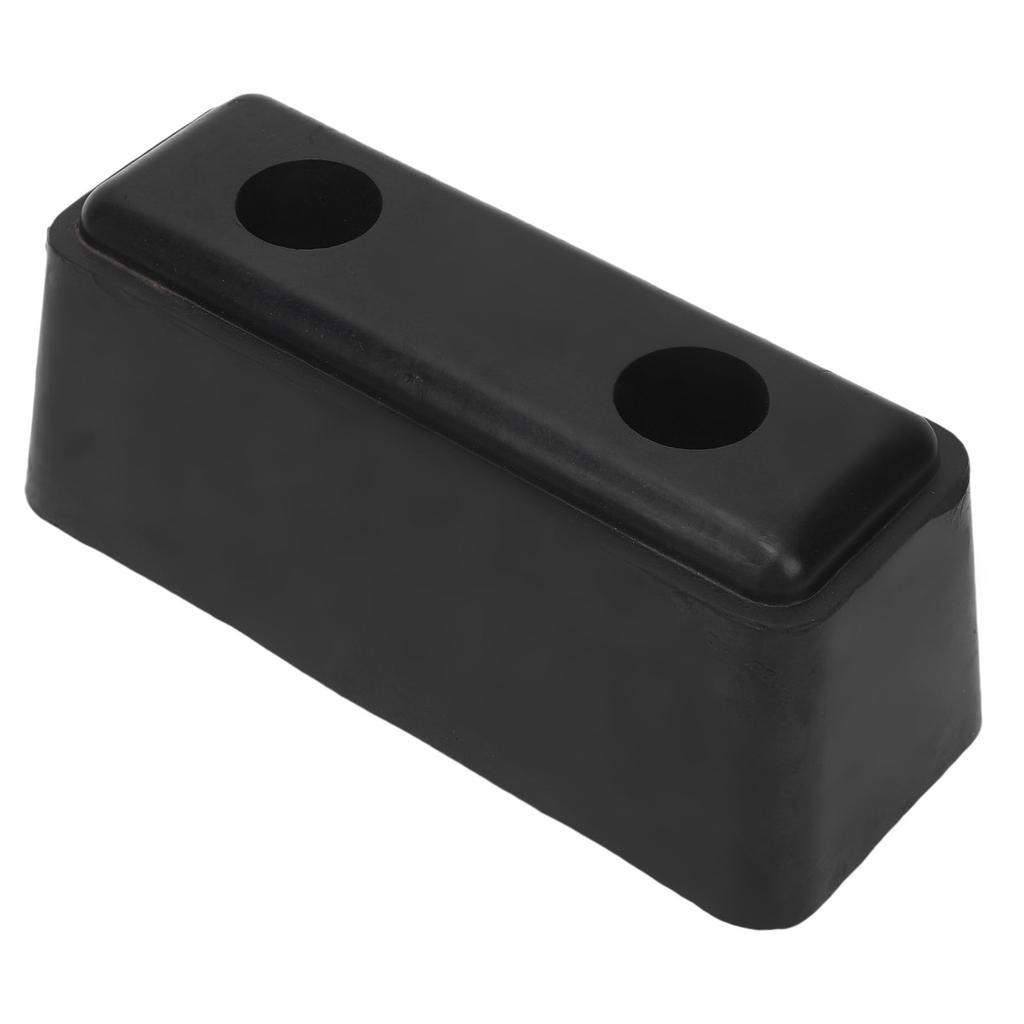 Rubber Dock Bumper Pad Truck Trailer Ramp Door Bumper Stop for RV Marine Boat Dock Cargo Trailer Black