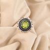 Peridot Gemstone Jewelry, 925 Solid Sterling Silver Ring, Handmade Charming Jewelry, Gorgeous Silver Ring Gift For Women