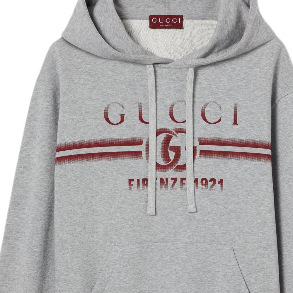 Gucci Cotton Jersey Hooded Sweatshirt 788771-XJGKP-1048