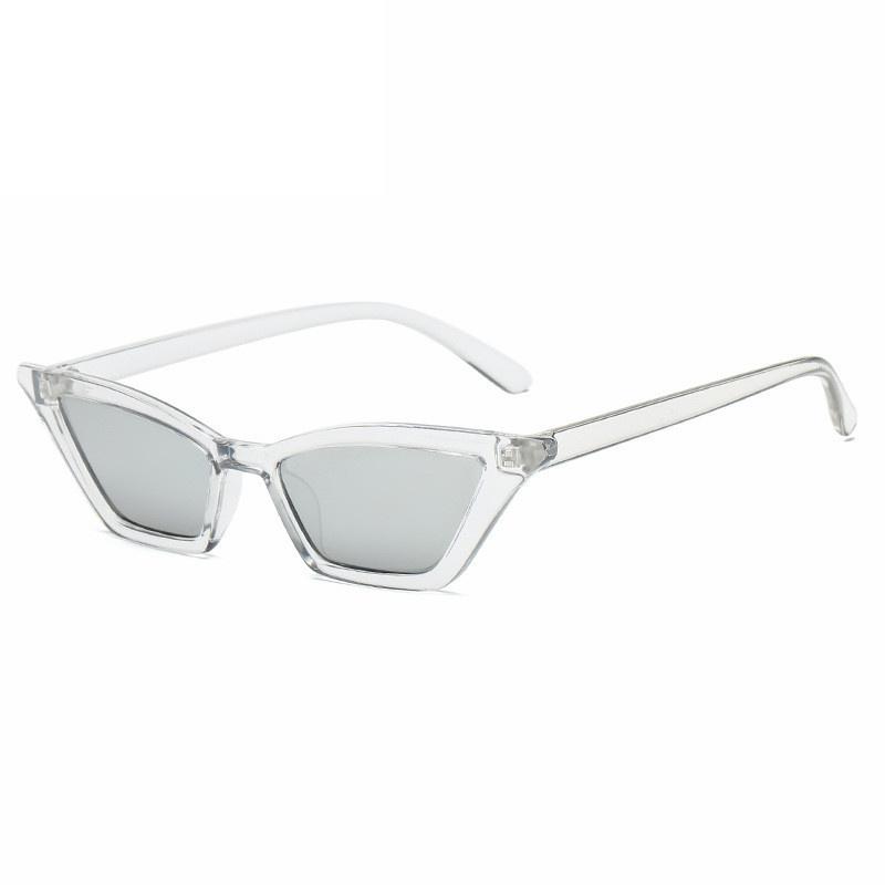 Vintage New Small Sunglasses Women Cateye Retro Glasses For Women Luxury Sunglasses Quality Metal Hinge Feminino