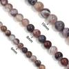 Natural Stone Beads 4 6 8 10mm Persian Gulf Agate Stone Round Loose Beads For Jewelry Making DIY Bracelets Necklace Accessories