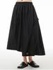 XITAO Asymmetrical Black Casual Skirt Women WMD6456