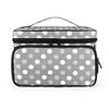 Luxja Sewing Bag Sewing Bag Sewing Tools Storage Portable Large Capacity Many Pockets Gray Dot [Bag Only]
