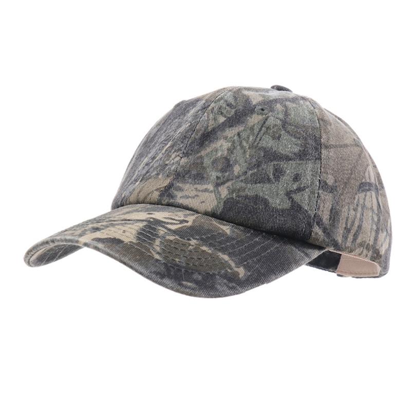 

Breathable Cotton Baseball Cap Camouflage Print Comfort Sun Hat for Sport Wear