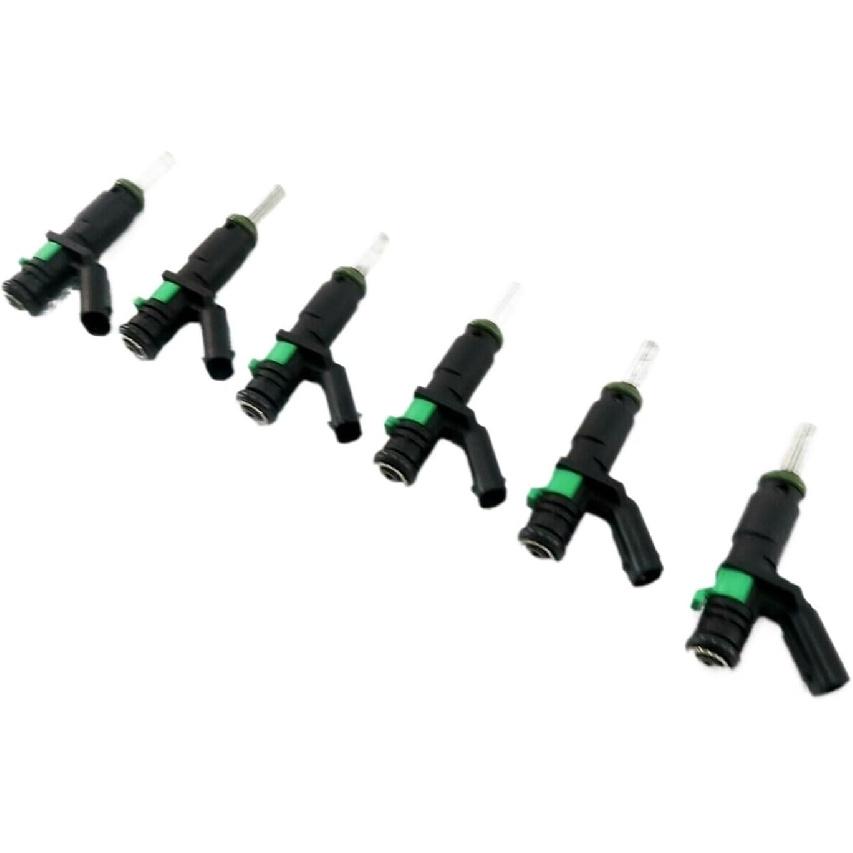 6X Fuel Injector Nozzle A2720780023 A2720780249 Compatible For Mercedes Benz Viano Vito W639 A209 C209 C219 W204 S204 W211