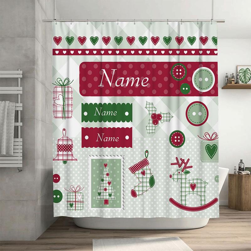 

Tu Floral Shower Curtain Botanical Print Waterproof Bathroom Decor Farmhouse Style Vintage Pattern Fabric Backdrop Washable Line W60H190(CM)-1 Pcs