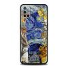 Funda de teléfono con cielo estrellado estilo Van Gogh para OnePlus 12 11 10 9 8 7 7T Pro 12R 10R 9RT 9R 8T Nord N100 N200 N10 2T CE 2 5G Cubierta Negra