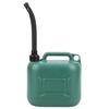 Jerry Can ABS Plastic Portable Gas Canister Military Style Oil Tank Industrial Supply 5L Green