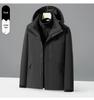Men's & Women's Three-in-One Hooded Outdoor Jacket - Autumn/Winter Color Block Coat