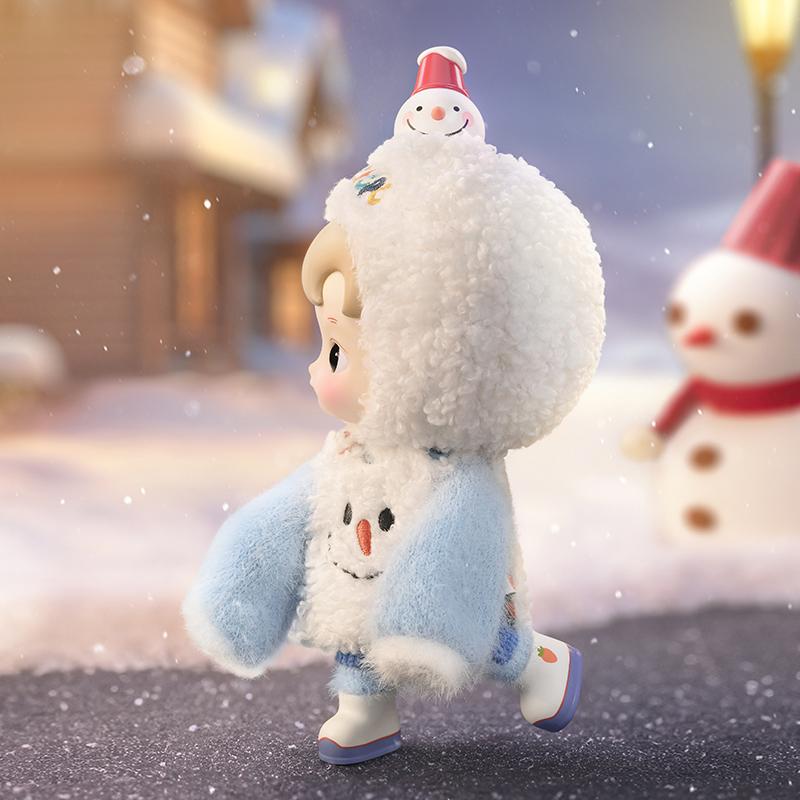 New POP MART HACIPUPU Snowman Visit Trendy Figures PPMT-2410-0063