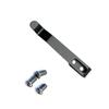 Stainless Steel Back Clip for Pocket Knife Waist Clip Folding Knives Handle DIY Make Accessories Parts with 3pcs Screws
